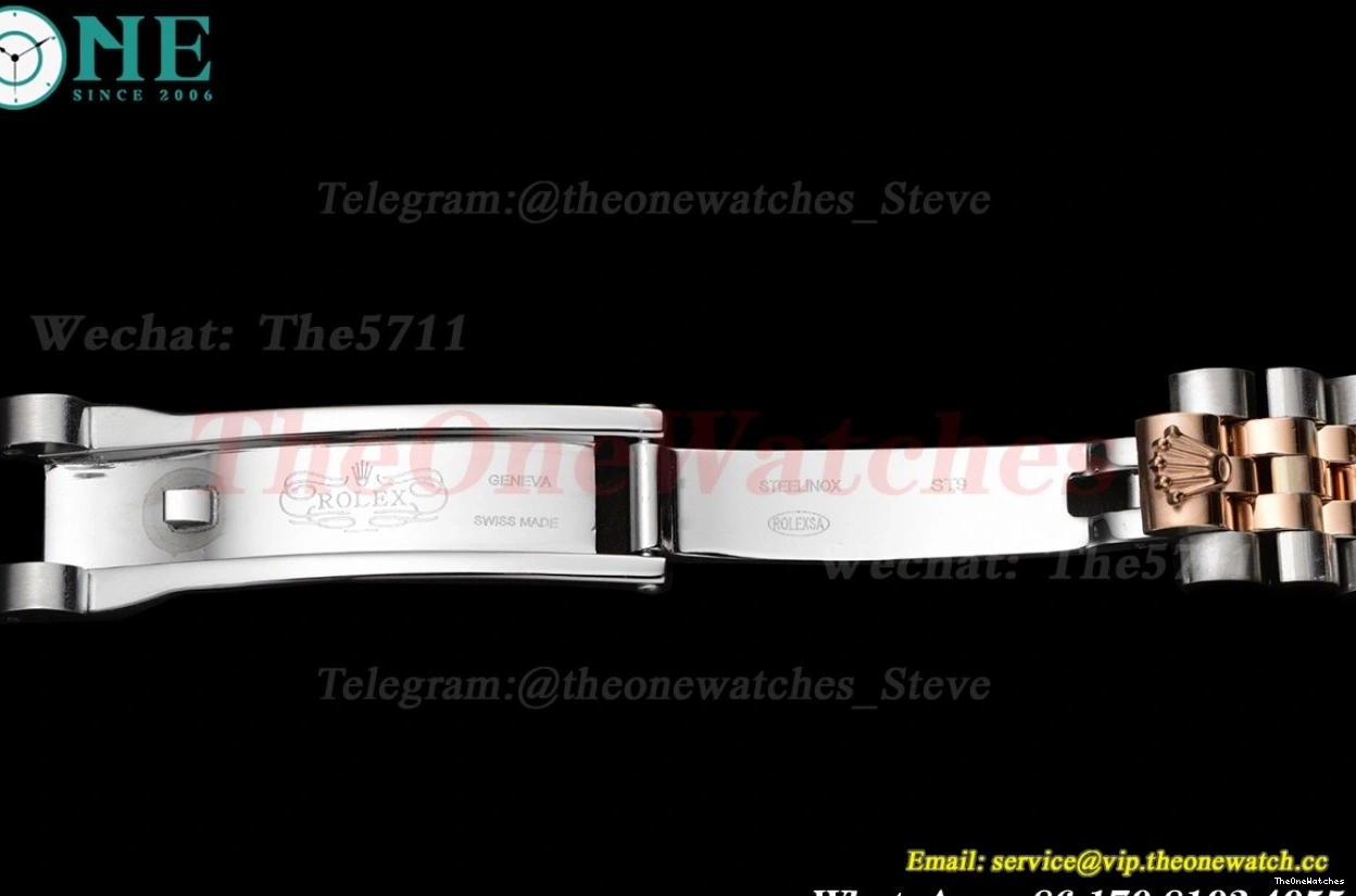 Silver SS GDF Dia RG Datejust MY8215 28mm 0130